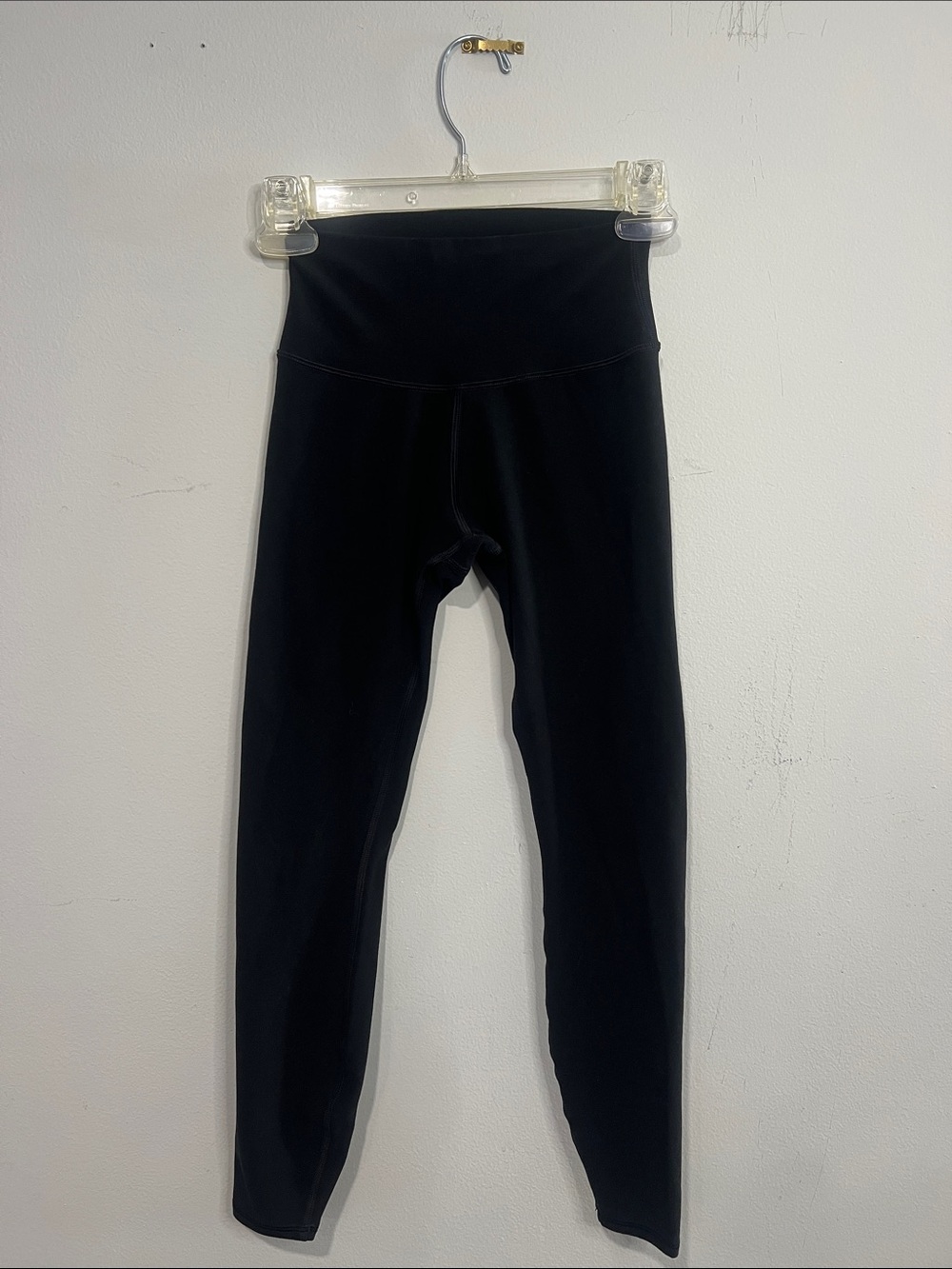 ALO Yoga Black High-Waist Performance Leggings - Size XXS